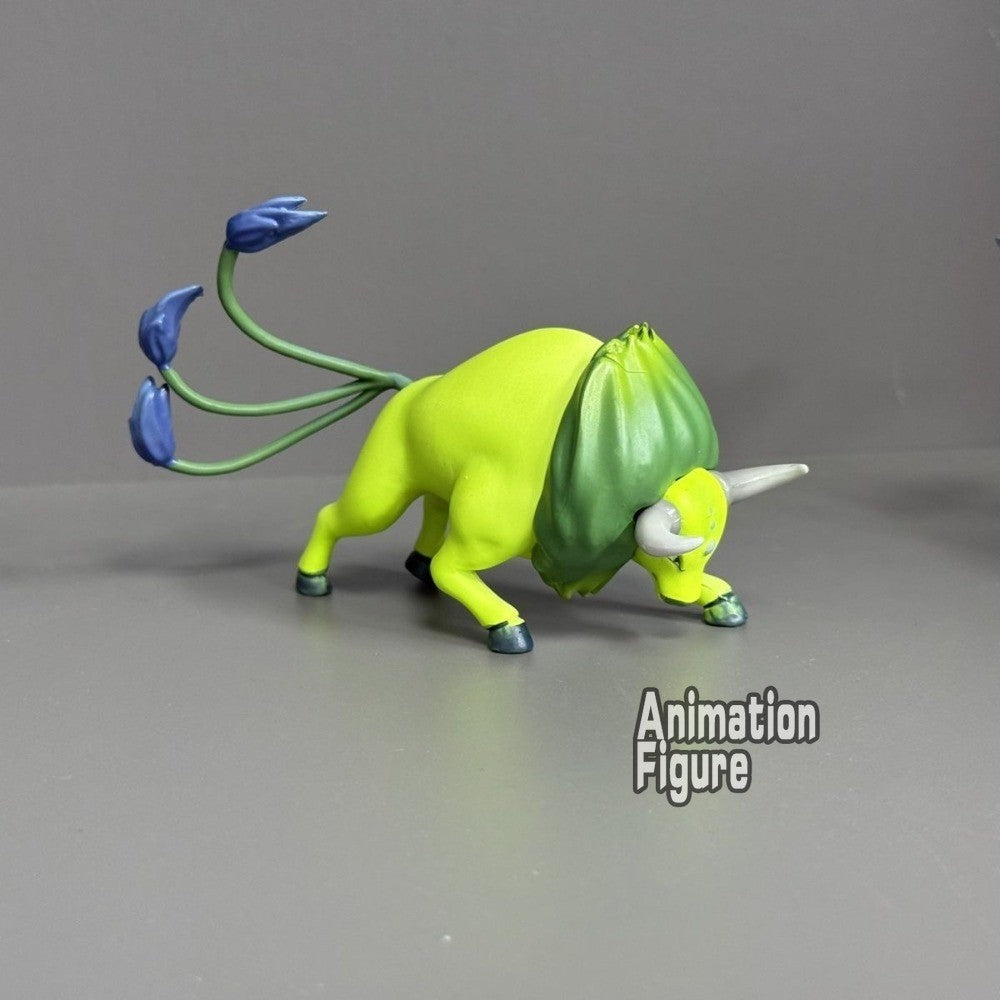 6-7cm Anime Pokemen Figure Tauros Action Figures Pvc Statue Desktop Ornamen Collection Model Toys Gifts