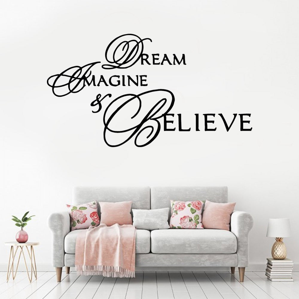 1 pc hot sale NEW English Sentence Vinyl Kitchen Wall Stickers Wallpaper For Baby's Rooms Bedroom Wall Art Sticker Murals