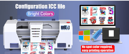US Stock A3 L805 UV DTF Printer For Epson XP600 DTF Printer A4 A3 DTF Printer T shirt Printing Machine impresora dtf EU Stock