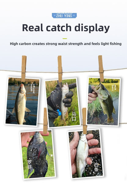Vara de pesca curta portátil de micro haste de 28 cm, haste branca, com carretel de pesca telescópico ejetor, material de pesca