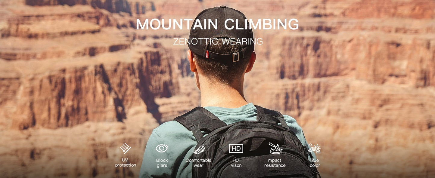 ZENOTTIC Retro Square Polarized Sunglasses Fashion Shade Women Men Ultra light TR90 Frame UV400 Protection Classics Sun Glasses