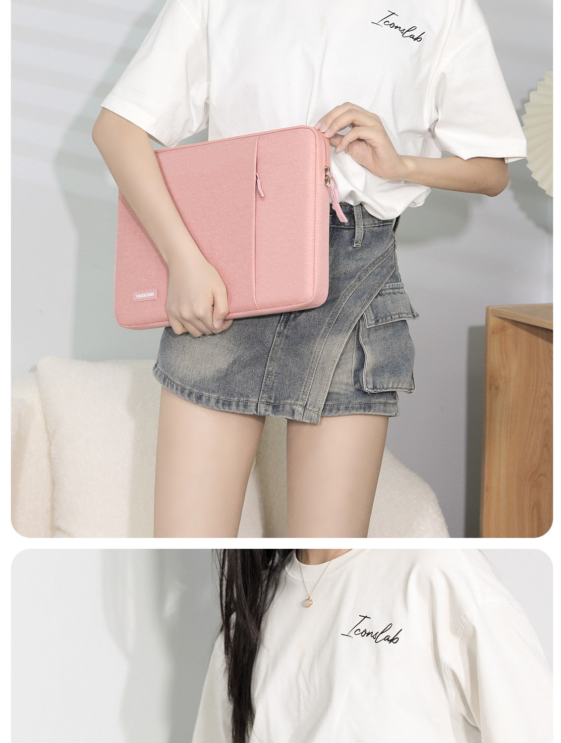 Laptop Sleeve Bag for Macbook Air Pro 13 13.3 14 15.4 15.6 Inch Notebook Pouch for Lenovo Asus HP Dell Portable Bag Cover Case