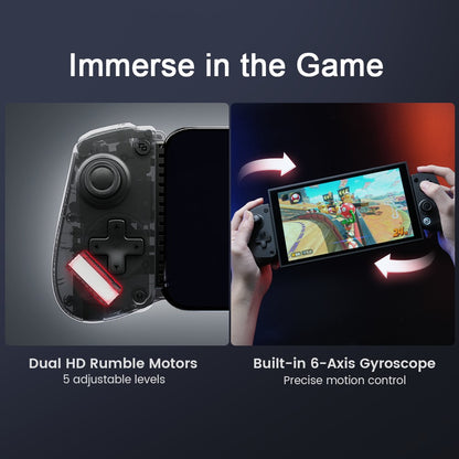 GameSir X5s Wireless Mobile Gaming Controller for Android iOS PC Gamepads Nintendo Switch 2/1 Controle 6-Axis Gyro HD Rumble