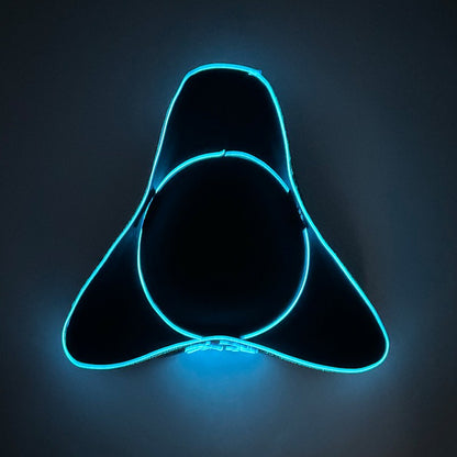 Chapéu de Cowboy LED Sem Fio, Chapéu de Cowboy Luminoso, Chapéu de Cowgirl Rosa para Discoteca, Noivas, Acessórios para Shows, Boates e Festas a Fantasia