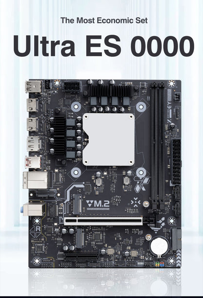 Ultra ES 0000 Series Motherboard Integrated CPU(Refer to U5 125H U7 155H 165H) DDR5 RAM AI ARGB LGA115X PCIe 3.0x8 Placa base