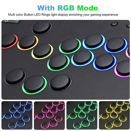Haute42-COSMOX M Ultra Mgen 2 Controle Leverless Para Ps4 Ps5 Steam Switch PC Hitbox Joystick Arcade Teclado de Jogo de Luta