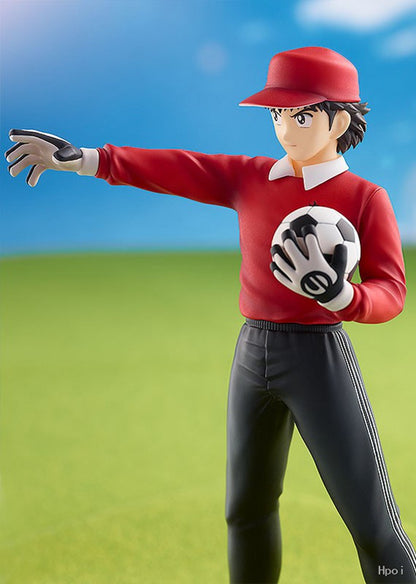 18cm Capitão Tsubasa Anime Boneco Ozora Tsubasa Figuras de Ação Hyuuga Kojirou/Wakabayashi Genzou Coleção de Estatuetas Brinquedos de Modelo