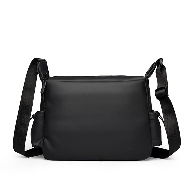 1 piece of minimalist messenger bag, Mailman bag, adjustable shoulder strap, zipper closed, fade resistant, durable for daily co