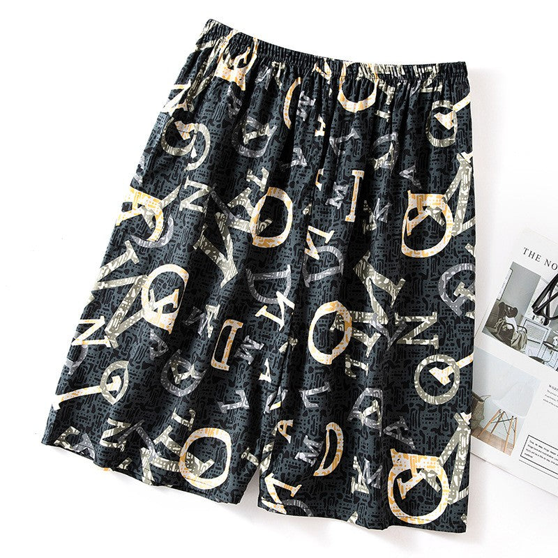 Summer Men Fashion Shorts Clothing Boys Kids Casual Hawaii Vacation Shorts Male Stylish Beach Shorts Big Boys Sleepwear Shorts