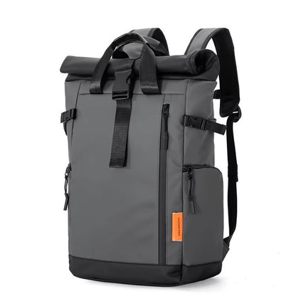 Mochila Masculina para Viagem, Notebook de 15,6 polegadas, Impermeável, para Acampamento, Caminhada, Escola, Faculdade e Negócios