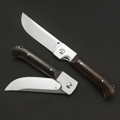 Russian Pchak Folding knife D2 Blade Wood Handle Kitchen Tool Portable Outdoor Tactical Survival Camping Hunting Utility Knives