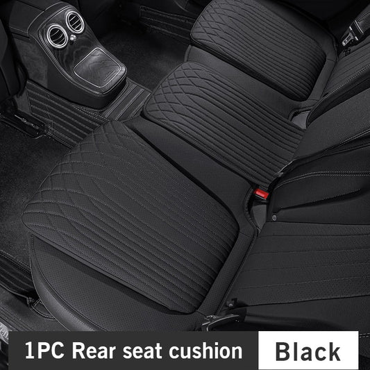 For Tesla Car Cushion Nappa Leather Breathable Non-slip Car Seat High Rebound Pad Seat Cushion Four seasons Universal Auto Seat