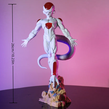 26,5 cm/10,43 pol. Anime Dragon Ball Z Frieza Figura DBZ Frieza Estátua Colecionável de Brinquedo de Ação Presente