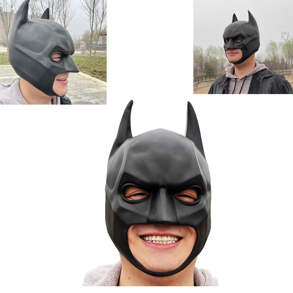 Cosplay Movie Character Cool Bat Style Super Hero Funny Halloween Mask Half Face Headgear Christmas Carnival Party Costume Props