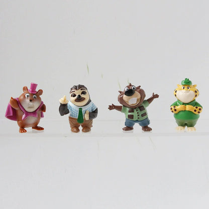 12 unidades/conjunto Zootopia 2 Boneco de Ação de Brinquedo Judy Rabbit Nick Fox Série Anime Estatueta Presentes de Natal para Fãs
