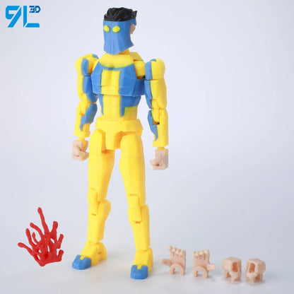 9L3D Superman Menino Invencível Batman Boneco Articulado LUCKY13 Multiarticulado Poseable T13 Titan13 Herói Modelo Dummy13 Brinquedos Colecionáveis