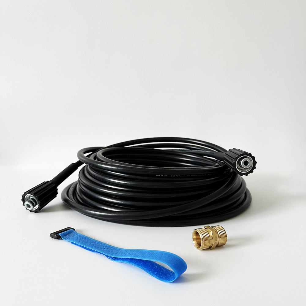 Mangueira Extensora de Água para Lavadora de Alta Pressão, de Comprimento Personalizável, M22-PIN14mm 15mm para Pistola de Lavagem de Carros de Alta Pressão