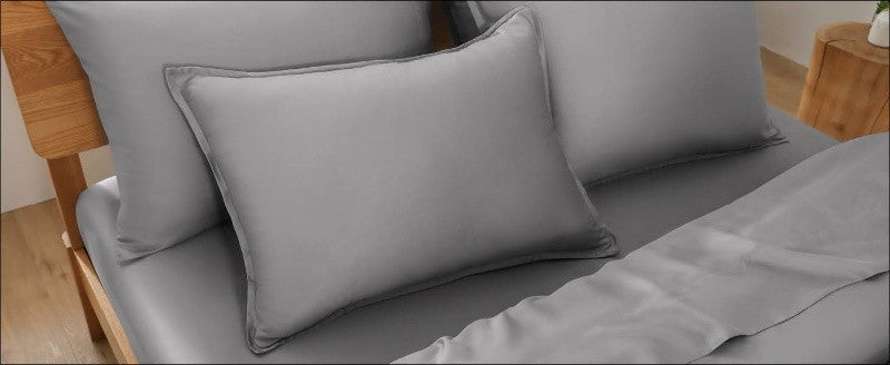 3pcs Lyocell Bamboo Fiber Duvet Cover Set,Luxury Solid Summer Silky Cooling Bedding Set(no Sheet),Single Quilt Cover+Pillowcases