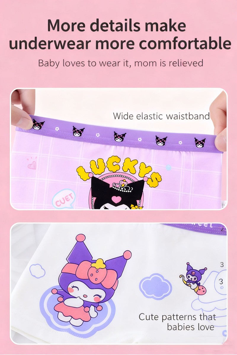 Cueca Boxer Infantil 4 Peças Pokémon para Meninos Algodão Anime U Pouch Bulge Roupa Íntima Desenho Animado Shorts Infantis Fofos Respiráveis Calças Boxer 2-12 Anos