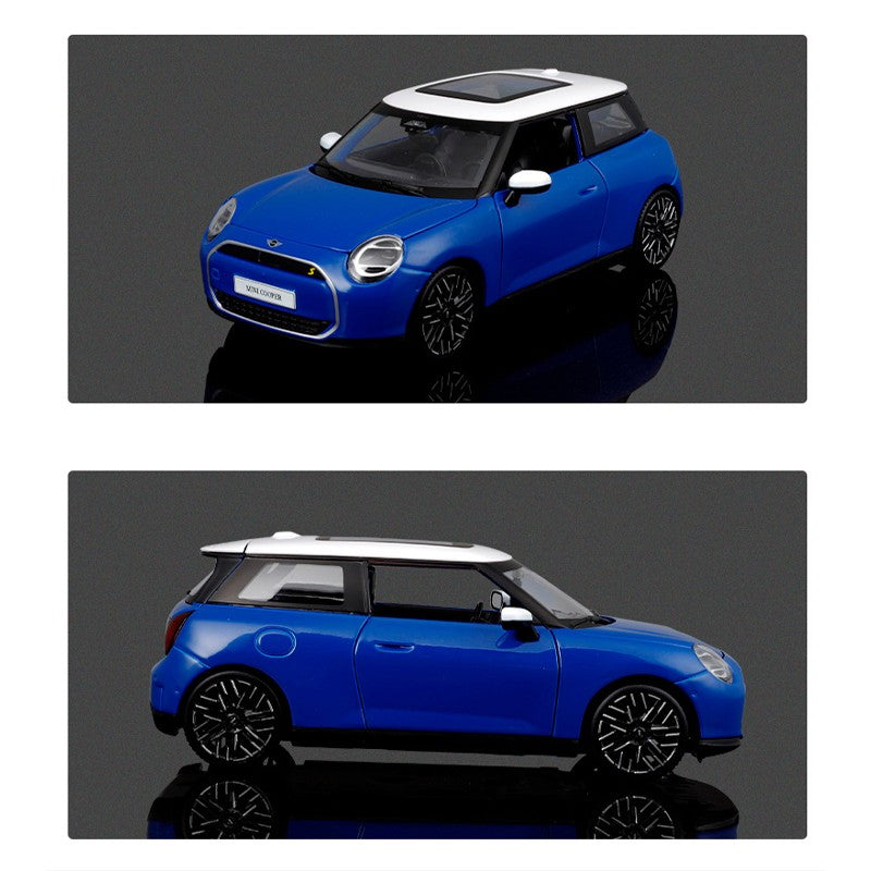Novos em Estoque Maisto 1:24 Mini Cooper Se Azul Liga Miniatura Carro de Brinquedo Modelo Die-Cast Mini Cooper Se Coupe Esportivo Brinquedo Modelo Presente