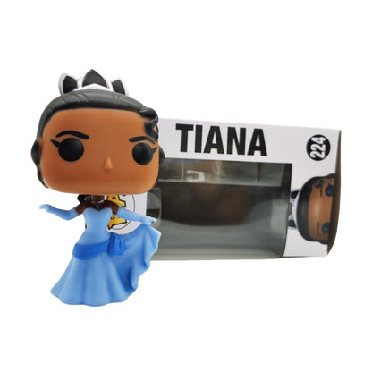 Boneca de Princesa Disney de Alta Qualidade Tiana #224 Decoração de Mesa Estilo Funko Bonecos de Ação para Crianças Presente de Natal