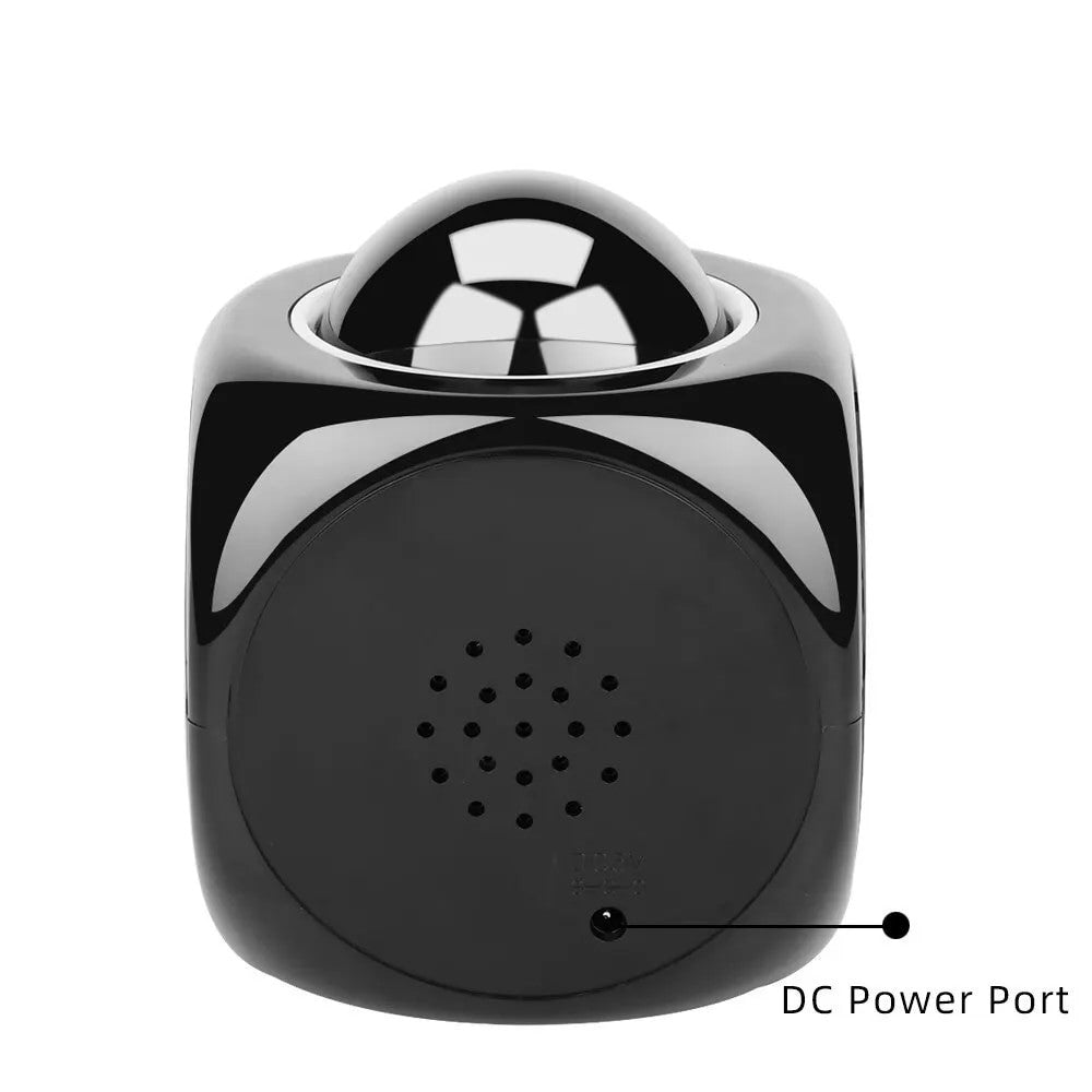 1PCProjection Alarm Clock Ceiling Display Snooze Desk Table Clock Voice Multifunction Digital Projection Clock Temperature Displ