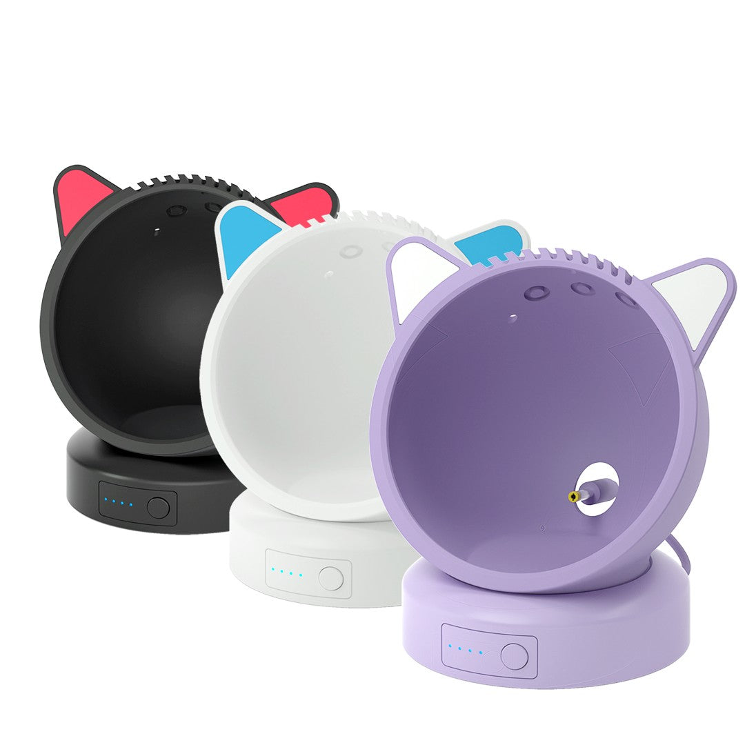 Base de Bateria Echo Pop Carregador Portátil Docking Station com Orelhas de Gato Fofas Capa Protetora de Silicone Suporte de Bateria para Echo Pop