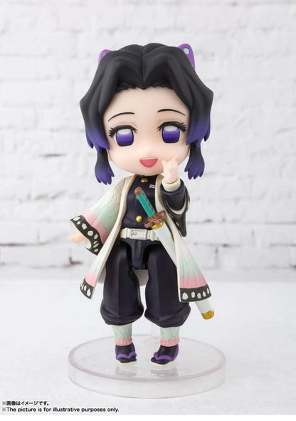 Em Estoque Original Bandai Figuarts Mini Demon Slayer Blade Fornalha Porta Anime Figura Q Versão Bonito Modelo Brinquedos