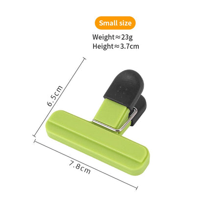2pcs Portable Sealing Clips for Food Bags Plastic Kitchen Tool Keep Coffee/Bread/Chips/Snacks Fresh
