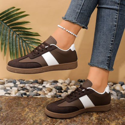 Women Casual Sneakers Outdoor Comfortable Flat Shoes Spring New Soft Sole Walking Shos Female Fashion Low-Top Sport Shoes