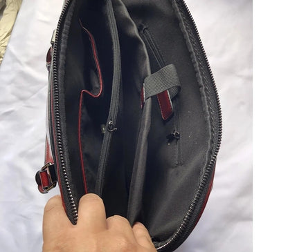 Motaora 2025 Women's Bag Leather Briefcase For 14-inch Laptops Women Professional Business Shoulder Bag Fashion Solid Handbags