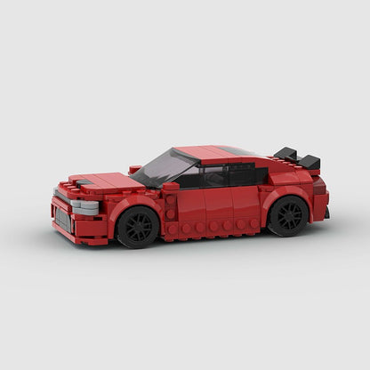 MOC Carro Esportivo de Corrida Veículo Cidade Speed Racer Modelo Técnico Blocos de Construção Tijolos Supercarro F1 Brinquedos Infantis Presentes para Meninos NSX