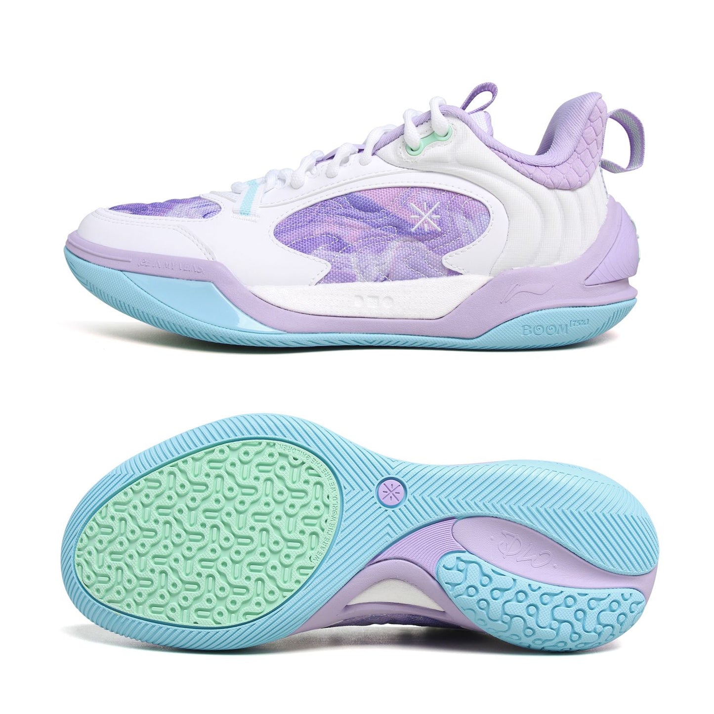 Li-Ning Men WADE ICE 2 V2 Basketball Shoes BOOM Cushion Stable Support LiNing Sport Shoes ABPV001