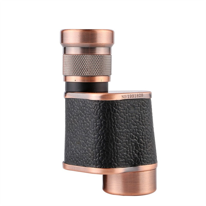 Monocular Potente Russo 8X24 Estrutura de Metal Telescópio Profissional Portátil Militar Telescópio Lente Totalmente Óptica Para Acampamento