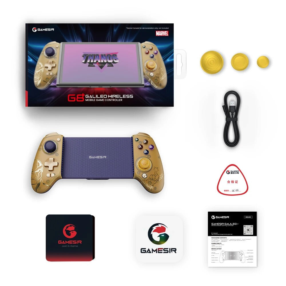 GameSir G8 Plus Gamepad for Nintendo Switch 2/1 Steam PC Phone Controller iOS Android Hall Effect Joysticks and Analog Triggers