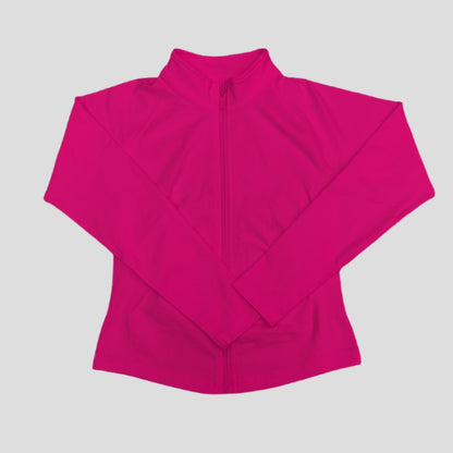 Oner Active Women's Comprehensive Training Jacket Yoga Jacket Gym Jacket Long Sleeve Zipper Tight Plastic Waistband Daily Jacket