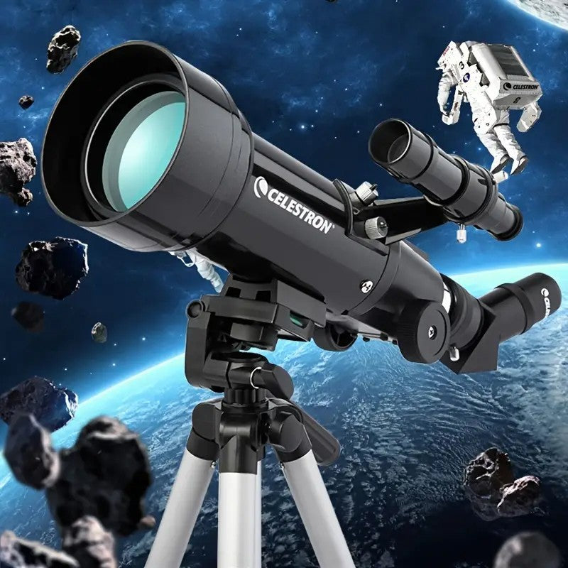 Celestron Travel Scope 70mm 70400 AZ Refractor Astronomical Telescope Portable 10-165X Zoom Monocular For Kids Beginner Gifts