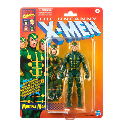 Boneco de Ação Marvel Legends Retro Wolverine Espiral Avalanche Longshot Dark Phoenix Multiple Man 6"