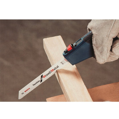 BOSCH 2608000495 Cabo Profissional para Lâminas de Serra Sabre Serra de Bolso com 2 Lâminas para Corte de Tubos de Plástico e Metal Acessórios para Ferramentas Portáteis