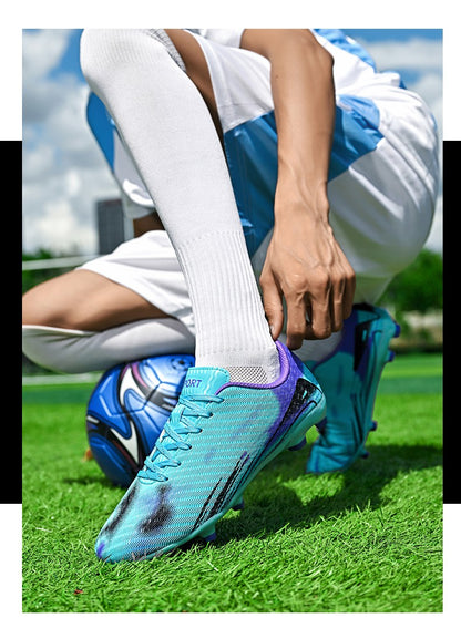 New Men's Soccer Shoes Cleats  Non-Slip Training FG Football BootsTop Quality Sneakers Wholesale Drop Shipping Unisex Adult 2025