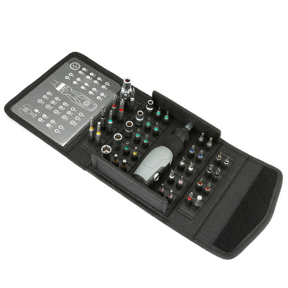 Conjunto de Chaves de Fenda Catraca Magnéticas, Ferramentas de Reparo de Computador, Carro, Bicicleta, Kit de Ferramentas de Reparo Rápido Multidirecional de Vanádio