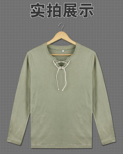 Green / Gray Color Long / Short Sleeve T-shirt Eren Jaeger Cosplay Costume Daily Casual Shirt Anime Clothing