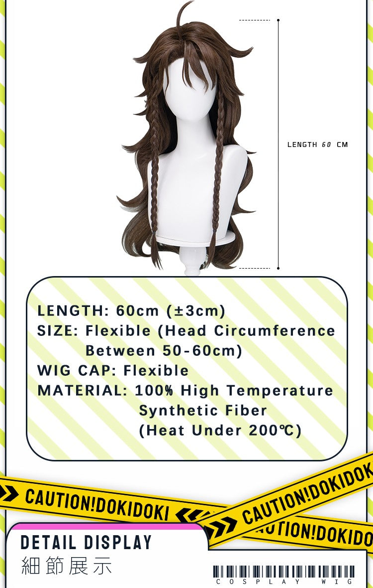 ?Ready for Ship?Idia Malleus Leona Vil Crowley Wig Game Cosplay DokiDoki Men 120cm Long Hair Fiber Idia Halloween  Free Wig Cap