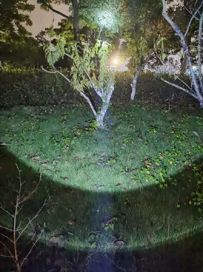 High Power LED Flashlight Super Powerful Handheld Searchlight USB Rechargeable Tactical Torch Portable Outdoor Work Camping Lamp