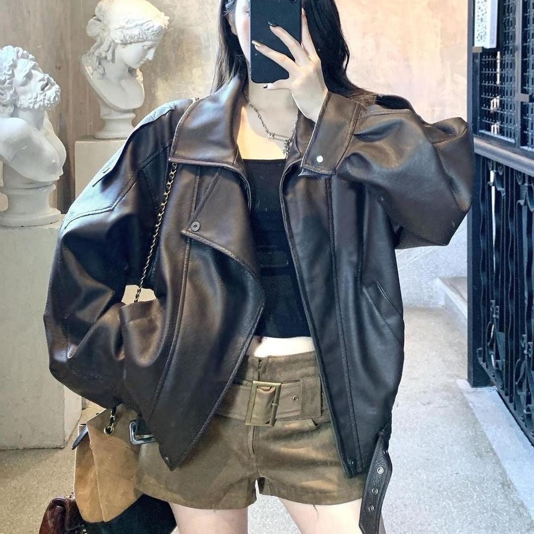 Biker Jackets Womens Jacket Unique Winter Jacquard Badge Uniforms Pilots Aviation Aviator Embroidered Epaulets Formal Decorative