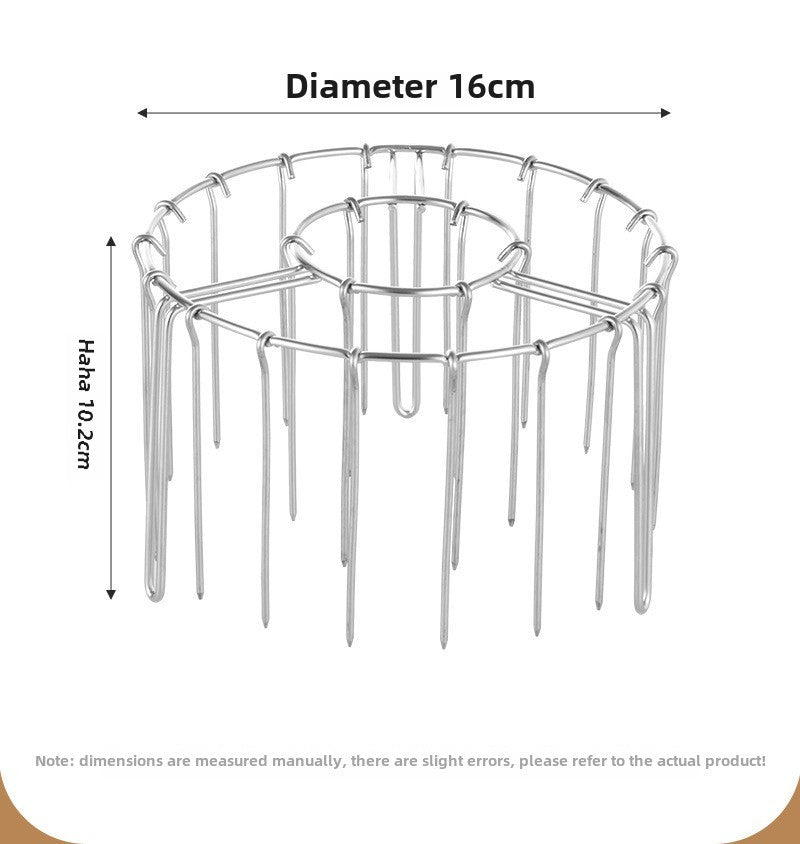 12/24/48 Skewers  Air Fryer Stainless Steel Grill Vertical Skewer Hanging Oven Kebab Rack Kebab Holder Kitchen Gadgets Grill