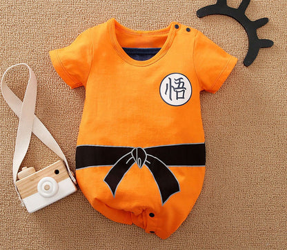 IURNXB Newborn Short Sleeve Romper Cosplay Baby Boy Cartoon Printed Jumpsuits Costume Outfit Infant Clothes 0-24M