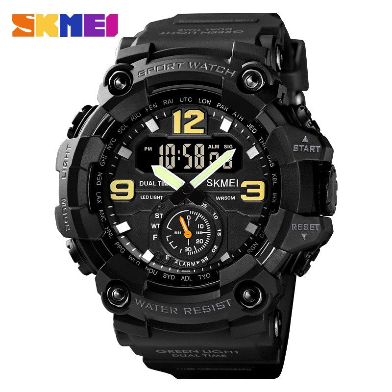 SKMEI 1637 Military Digital Watch for Men Camouflage Waterproof Wristwatch Mens Shockproof Sport Quartz Clock 1384 Montre Homme