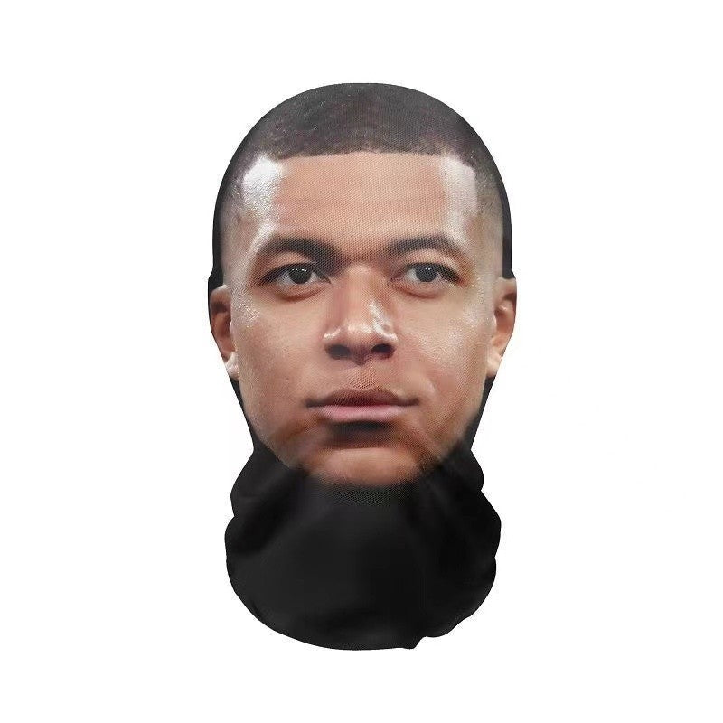 Full Face Visual Mesh Mask Party Horror Hood Simulation Kanye Mask Party Supplies Accs Cosplay Props Sunscreen Prevention