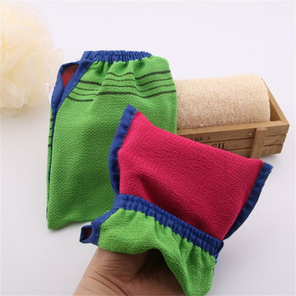 Exfoliating Bath Towel Korean Washcloth Body Massage Scrub Shower Towel SPA Portable Grain Brush Peeling Dead Skin Gloves Adults